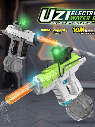 Buy UZI Electric Continuous Hair Water Absorption Linkage Large Capacity Water Gun