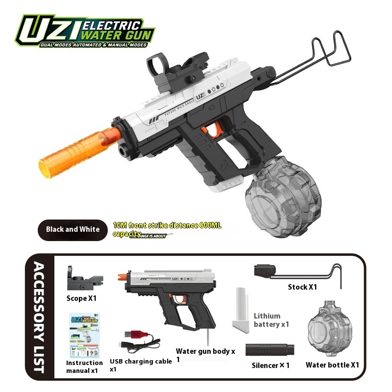 Buy UZI Electric Continuous Hair Water Absorption Linkage Large Capacity Water Gun 5 Buy UZI Electric Continuous Hair Water Absorption Linkage Large Capacity Water Gun - Image 5
