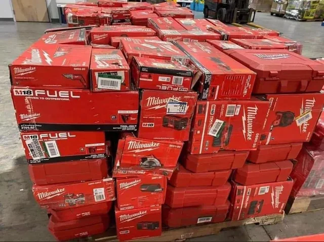 Buy Milwaukee Tool Pallets Near Me | 60 - 80 Units at $750 1 Milwaukee Tool Pallets