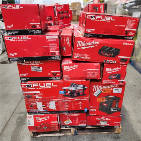 Buy Milwaukee Tool Pallets Near Me | 60 - 80 Units at $750 2 Buy Milwaukee Tool Pallets Near Me | 60 - 80 Units at $750 - Image 2