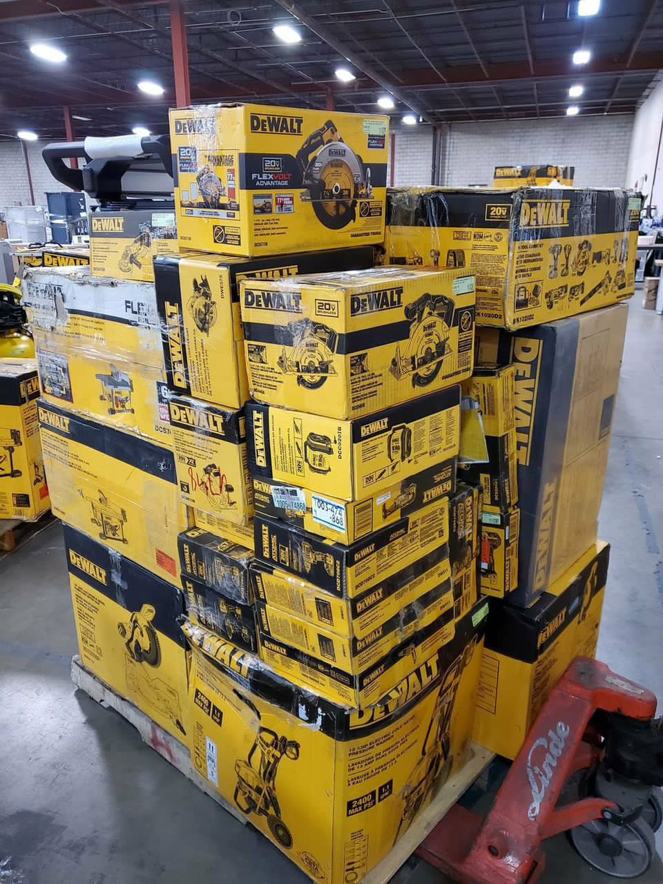 Buy DeWalt Tool Pallets (80?150 Wholesale Lots From $650) 1 DeWalt Tool Pallets