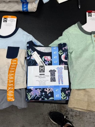 baby clothes liquidation pallets