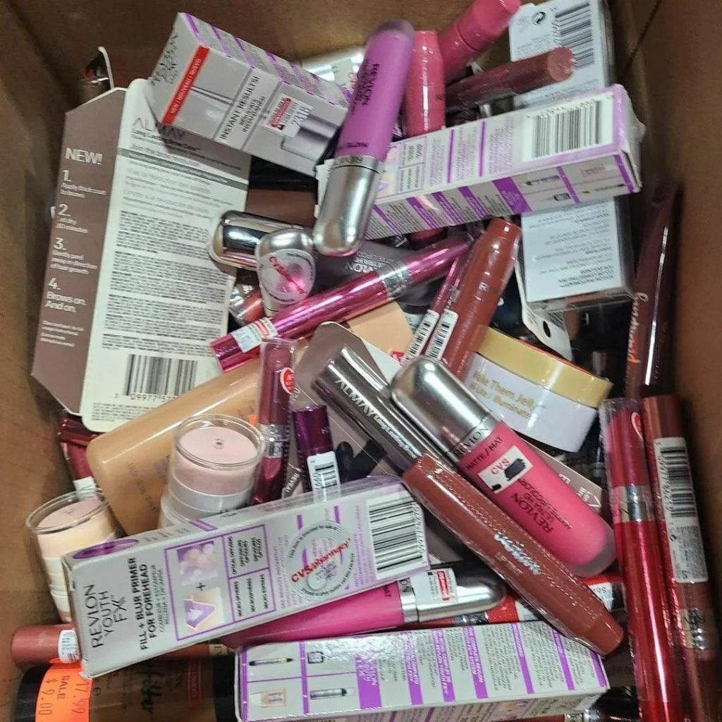 High-End Makeup Liquidation Pallets